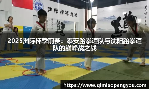2025洲际杯季前赛：泰安跆拳道队与沈阳跆拳道队的巅峰战之战